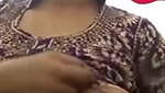 girlfriend showing boob live on video call viral MMS