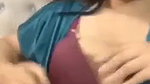 Desi bhabhi showing her big boobs on video call