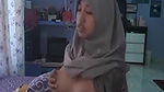 Cute hijabi big boobs playing with cucumber 7clips Marged