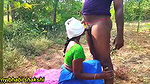 Tamil teen girl forest fucked with her boyfriend