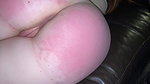 Hot white girl spanked hard