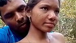 Married Tamil Couple Outdoor Having Fun