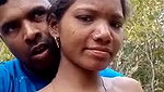 Married Tamil Couple Outdoor Having Fun