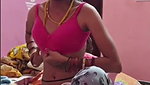 Newly married slim bhabhi wearing pink bra infront of hubby husband