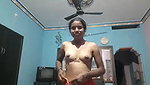 Telegu wife showing her nude body
