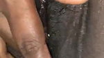 Big black nipple girl playing with her pussy