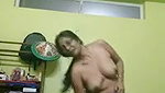 Desi Aunty Dancing Topless After Stripping Saree