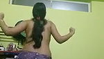 Desi Aunty Dancing Topless After Stripping Saree