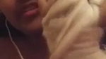 Tamil girl smoking with boobs show on video call sex