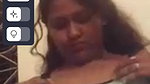 Tamil girl smoking with boobs show on video call sex