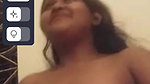 Tamil girl smoking with boobs show on video call sex