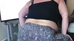 WildEnglishBBW shaking my booty rubbing my fat pussy in bath