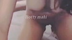 Young College girl shows her boobs to her boyfriend on WhatsApp call