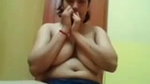 girl flashing her body