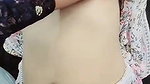 Sexy Perfect Big Boobs Desi College Girl Giving Handjob and Rubbing Cum on Naked Body