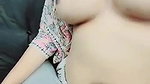 Sexy Perfect Big Boobs Desi College Girl Giving Handjob and Rubbing Cum on Naked Body