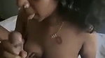 erotic desi girl blowjob with saliva spitting and sex