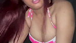 Horny babe riding her bf