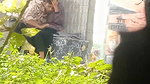 Hijabi Girl With Lover Outdoor