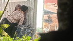 Hijabi Girl With Lover Outdoor