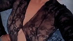 INDIAN SEXY GF TEASING IN FISHNET LINGERIE
