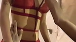 Slim babe enjoying with bf