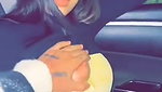 Gf boobs groped in car