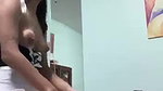 Small tits babe riding cock