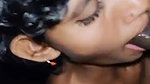 horny wife enjoys blowjob with cleavage show MMS sex