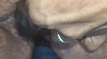 Showing My Black Old Pussy in the Car 7