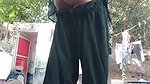 village aunty showing gaand