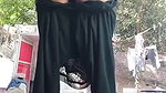 village aunty showing gaand