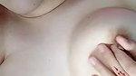 Cute beautiful bhabhi playing with her nipple