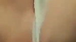 Young girl showing her tits and pussy