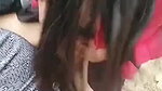 Chinese bitch getting fucked outside