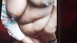 standing masturbation using bittle by big boobs GF