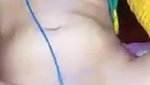 wet pussy GF masturbating during video call sex