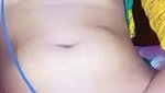 wet pussy GF masturbating during video call sex
