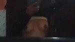 horny mall topless before mirror viral boobs show