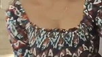 teasing boob show
