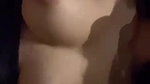 beautiful wife boobs press
