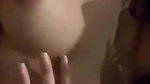 beautiful wife boobs press