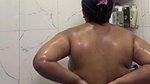 beautiful chubby tanker bhabi bathing