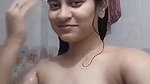 big boobs chubby girl bathing