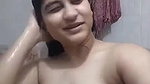 big boobs chubby girl bathing