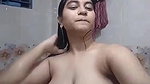 big boobs chubby girl bathing