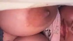 cute boobs pressing young girl