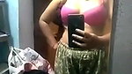 cute wife mirror selfie