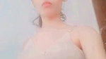 desi girl pulling up bra