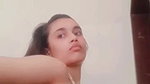 desi girl pulling up bra